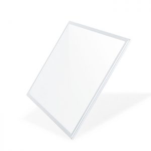 Panel LED 60x60 cm marco blanco en luz fría o neutra
