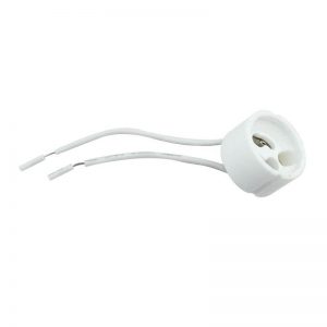 Casquillo portalámparas para bombillas LED GU10 1