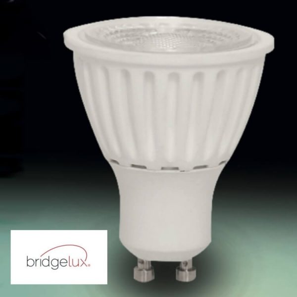 Bombilla LED GU10 cerámica 9w 12º Bridgelux luz cálida, neutra o fría 6