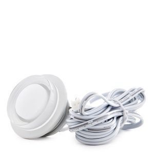Mini foco para muebles empotrable 1w blanco 4cm 100lm - Imagen 3