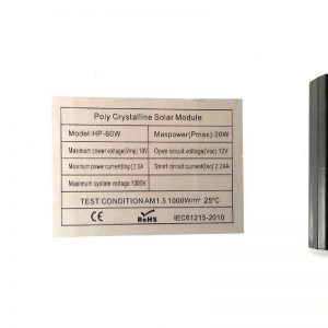 Farola solar programable de 60w IP65 galvanizada - Imagen 13