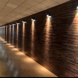 Aplique LED de aluminio color negro 6w exterior IP54 GU10 - Imagen 7