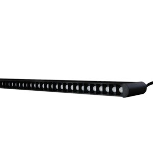 Lámpara LED lineal colgante negra 36w chip Osram UGR 16 - Imagen 4