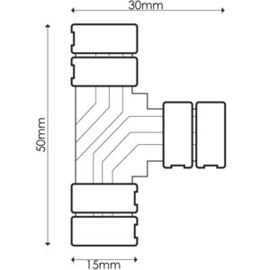 Tira LED sumergible (30 min) IP67 60LEDs/m 12w/m 900lm/m 24v