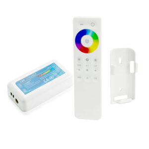 Controlador LED táctil RGB+W+WW con mando
