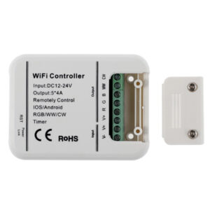 Controlador tiras LED wifi RGB/WW/CW 12v y 24v - App Magic Home - Imagen 5