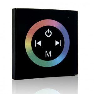 Regulador de pared RGB empotrable para tiras LED 12/24v - Imagen 5