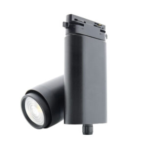 Foco carril regulable en temperatura de luz negro 35w monofásico - Imagen 4