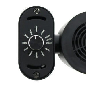 Foco carril regulable en temperatura de luz negro 35w monofásico - Imagen 7
