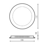 Panel-LED-Circular-Serie-Slim-12W-1