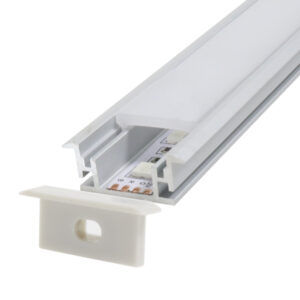 Perfil LED suelo para tiras de 12 mm ancho máx. 2m - Imagen 3