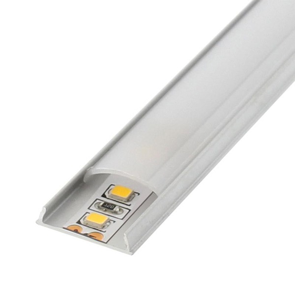 Perfil flexible para tiras LED 12/24v de aluminio 2m