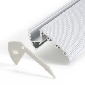 Perfil LED escalera para tiras de 12 mm ancho máx. 2m - Imagen 3