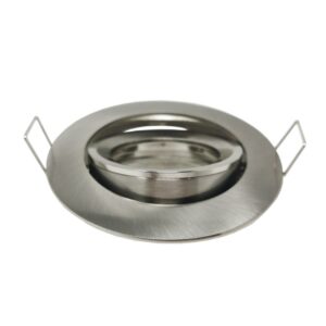 Aro redondo orientable para GU10 o MR16 8,4cm aluminio - Imagen 5