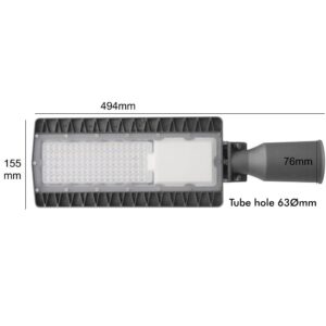 Farola LED 60w chip SMD3030 Bridgelux 140lm/w - Imagen 8
