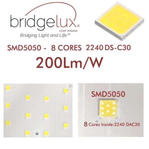Módulo LED programable para farolas 10-65w chip Bridgelux SMD5050 8D - Imagen 3