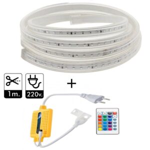 Cable Rectificador High Quality Corriente Tira LED 220V AC Monocolor Corte  cada 10 cm - Microled Ibérica
