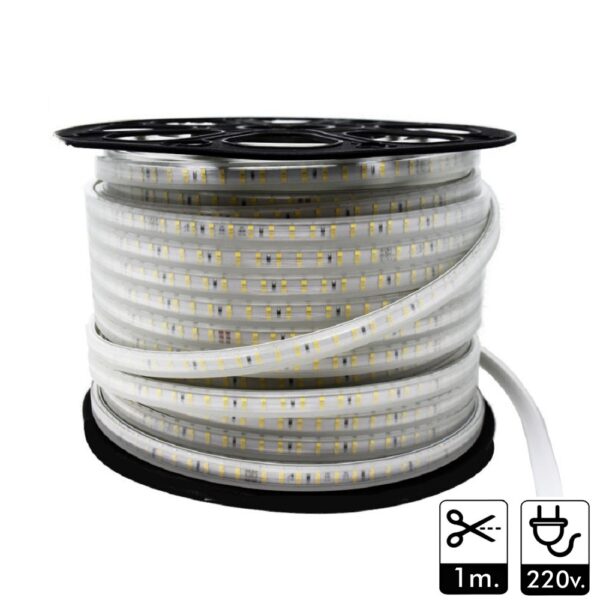 Rectificador Tira LED 220V COB Nake 15W/m • IluminaShop