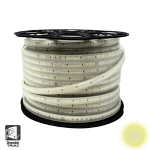 Tira LED por metros 15w/m 180LED/m 450lm/m IP65 15mm 220v - Imagen 4