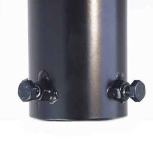 Cruceta de tres brazos de acero para farolas - Imagen 5