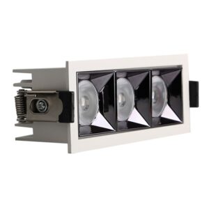 Downlight LED triple OSRAM 15w UGR17 24º 140lm/w 13cm 1650lm - Imagen 9