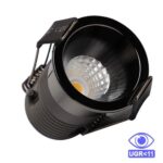 Empotrable-LED-5W-Negro-Cromo-Bridgelux-Chip-40°-UGR11-1
