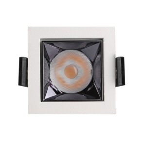 Downlight LED cuadrado OSRAM 5w UGR17 24º 140lm/w 5,5cm 540lm - Imagen 3