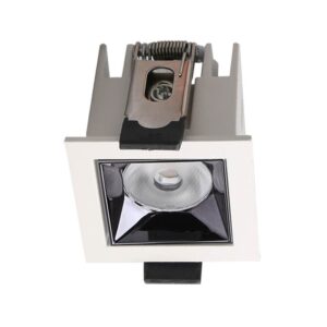 Downlight LED cuadrado OSRAM 5w UGR17 24º 140lm/w 5,5cm 540lm - Imagen 5