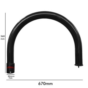 Soporte en forma de arco para farola - Imagen 4