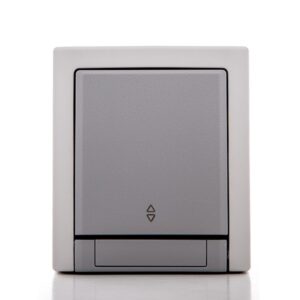 Conmutador para exterior Panasonic Pacific 10A 250v gris - Imagen 3