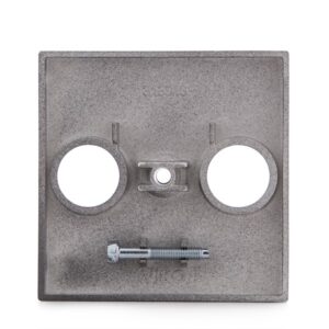 Tapa frontal doble R TV Sat color fume Panasonic Novella compatible Karre - Imagen 3