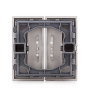 Doble tecla plata Panasonic Novella para interruptor Karre doble - Imagen 3