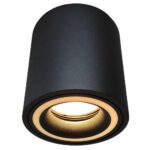 Aplique-Techo-LED-Negro-Aluminio-Doble-Aro-para-GU10-LED-4