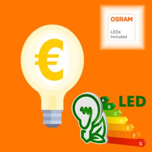 Bombilla LED OSRAM 12w E27 A60 180º de alta luminosidad 150Lm/W - Imagen 3