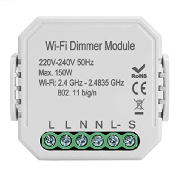 Dimmer Interruptor Regulador De Luz Wifi. Dimmer Inteligente 150W