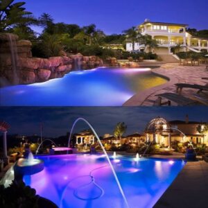 Bombilla LED RGB para piscinas 45w PAR56 G53 12v - Imagen 5