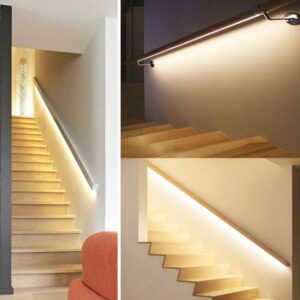 Perfil con alas para tiras LED de 12,4 mm ancho máx. 2m (min 2 uds) - Imagen 5