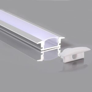 Perfil con alas para tiras LED de 12,4 mm ancho máx. 2m (min 2 uds) - Imagen 9