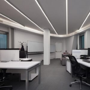 Perfil LED colgante para tiras de 34 mm ancho máx. 2m - Imagen 5