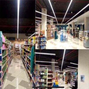 Perfil LED colgante para tiras de 34 mm ancho máx. 2m - Imagen 6