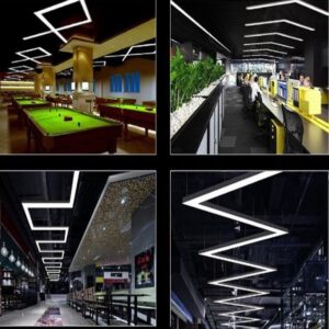 Perfil LED colgante para tiras de 34 mm ancho máx. 2m - Imagen 3