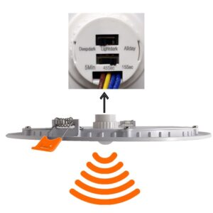 Downlight LED con detector de movimiento 20w OSRAM CCT 22,5cm - Imagen 3