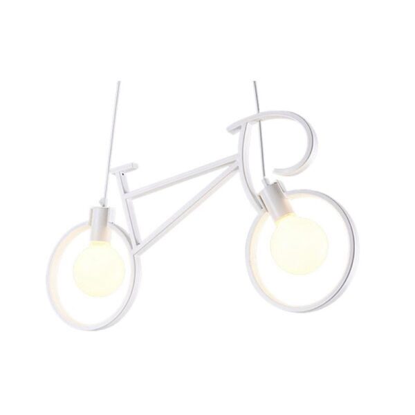 Lámpara de techo Vintage 2L Bicycle White